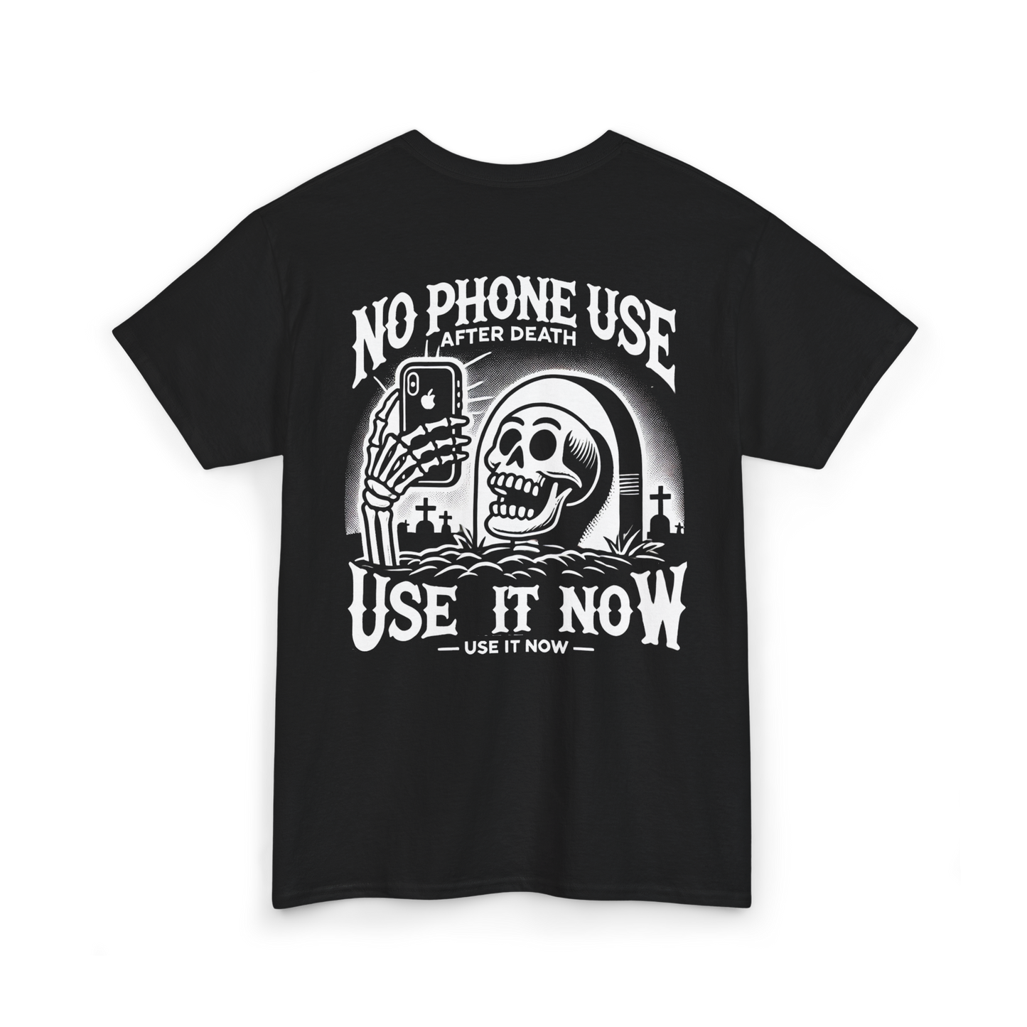 Phone use after death T-shirt