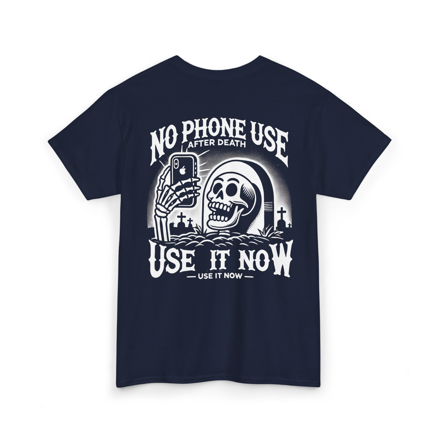 Phone use after death T-shirt