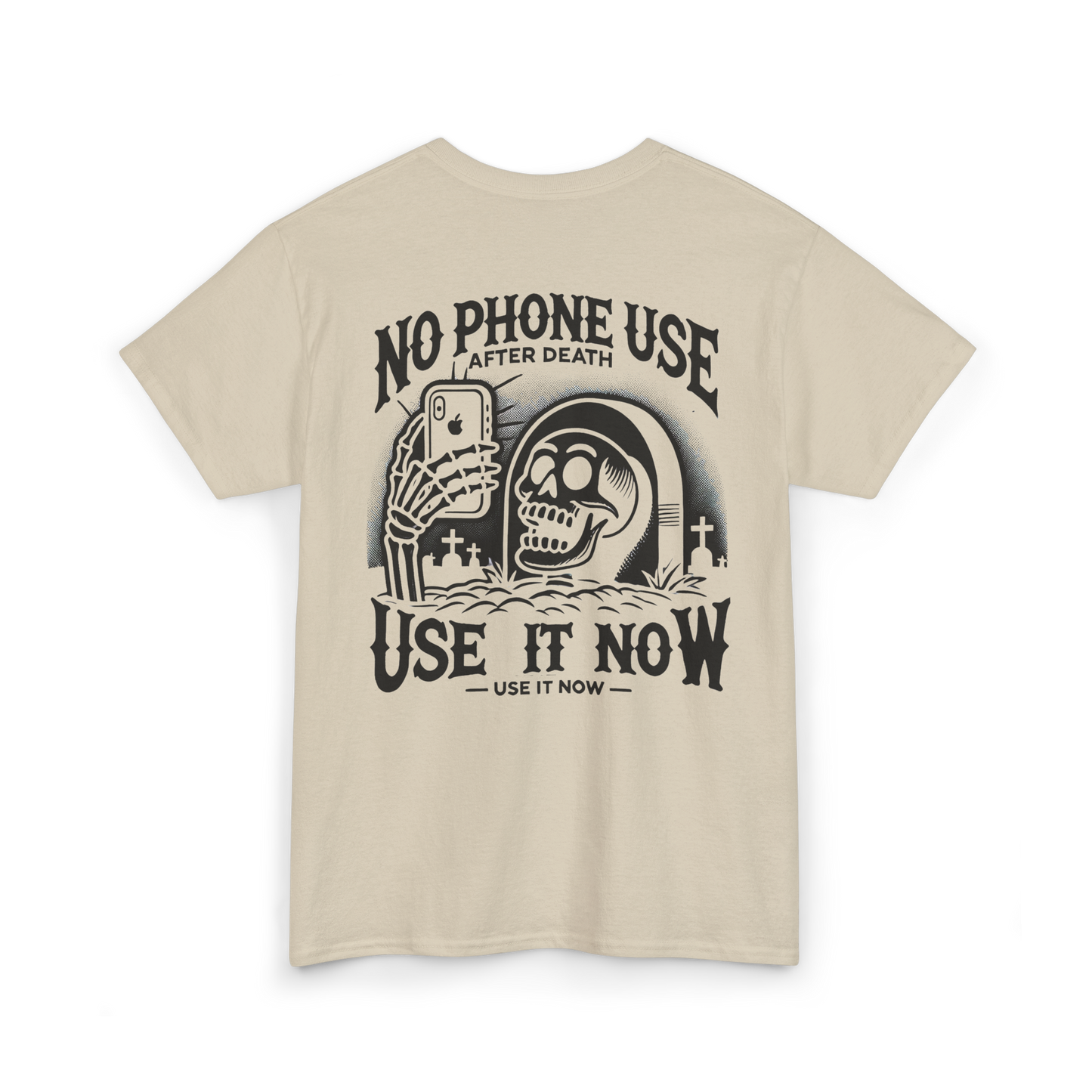 Phone use after death T-shirt