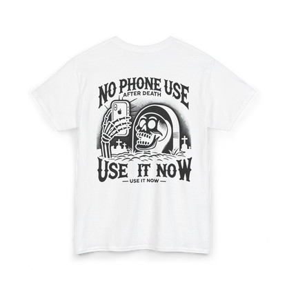 Phone use after death T-shirt