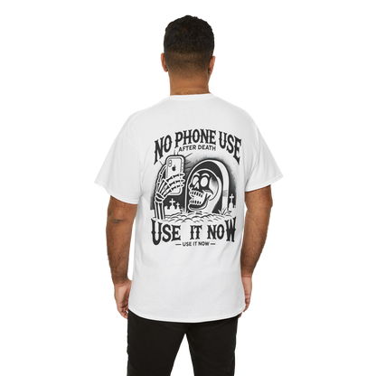 Phone use after death T-shirt